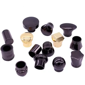 Parfum Fles Caps Leveranciers Zwart Zamac Parfum Caps Zinklegering Parfum Caps