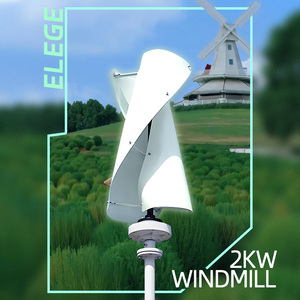 Elege 5000W 24V/48V Free Power Vertical Axis Wind Generator + <b>Solar</b> Energy <b>System</b> Kit Silent Windmill Home Elege-5000w - Product Image 3