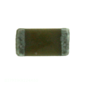 Condensateur céramique 0603 (1608 métrique) B37931K9224K60 0,22 µF CAP CER 0,22 µF 16V X7R 0603 - Distributeur agréé - Product Image 1