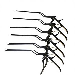 BISONS Juego de 6 Piezas de Rongeurs Espinales Manuales de Acero Inoxidable Tipo Bayoneta Kerrison, Herramientas Quirúrgicas Ortopédicas Alemanas al por Mayor - Product Image 1