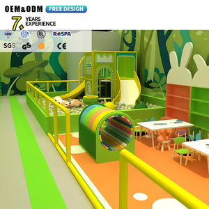 Equipo de Juegos Interior para Niños con Certificación ASTM, con Tapetes de Impacto Suave y Diseño Seguro para Espacios Públicos - Product Image 1