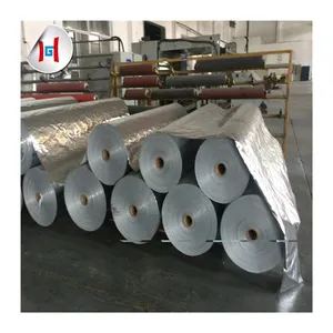 PET/AL/LDPE Plastik Dilapisi Komposit Foil Aluminium Laminasi Rol Film