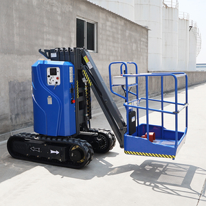 Plataforma Elevadora de Bajo Precio de 6M 8M 9m 12m, Plataforma Elevadora Eléctrica sobre Orugas para Trabajo en Altura, Plataforma Elevadora Telescópica Hidráulica - Product Image 2