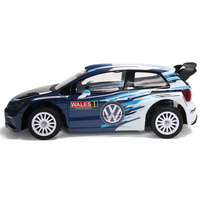 2026 1/10 MJX Hyper Go 10304 Polo R WRC 2015 4WD Coche de Rally RC sin Escobillas 42KM/H Coche de Derrape a Control Remoto 1:10 Grande 2.4Ghz 4X4 RTR