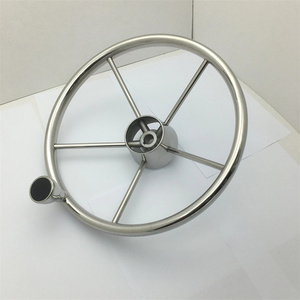 Volant de bateau de pêche maritime en acier inoxydable 316 de qualité durable, poli miroir, résistant à la corrosion, pour yacht, navire - Product Image 5