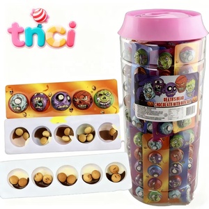 Aperitivos de galleta de Chocolate monstruo con temática de Halloween TNCI para fiestas de Halloween truco o trato y momentos de bocadillos espeluznantes - Product Image 4
