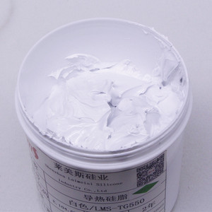 Gel thermique à haute conductivité 6,5 W/mk Gel thermique en silicone blanc pour le refroidissement du dissipateur thermique du processeur - Product Image 1