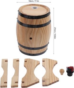 <span class=keywords><strong>Barril</strong></span> <span class=keywords><strong>de</strong></span> madera ecológico personalizado con logotipo <span class=keywords><strong>para</strong></span> <span class=keywords><strong>cerveza</strong></span> y vino reutilizable <span class=keywords><strong>de</strong></span> alta calidad estándar disponible <span class=keywords><strong>para</strong></span> venta al por mayor - Product Image 6
