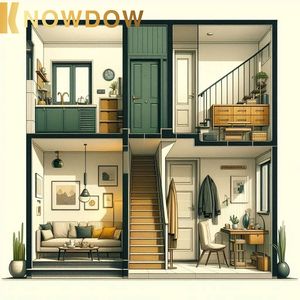 Knowdow Thiết Kế Nội Thất Dịch Vụ <span class=keywords><strong>3D</strong></span> Làm Tối Giản Biệt Thự CAD Vẽ Chiếu Sáng Nhà Thông Minh Kế Hoạch/Độ Cao - Product Image 4