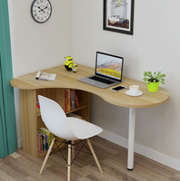 Bureau d'angle bureau d'ordinateur incurvé combinaison bureau bureau apprentissage table de lecture