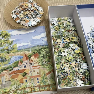 <span class=keywords><strong>Puzzle</strong></span> de <span class=keywords><strong>paysage</strong></span> de conte de fées personnalisable de <span class=keywords><strong>500</strong></span> <span class=keywords><strong>pièces</strong></span> avec matériau papier, conception éducative - les motifs peuvent être modifiés - Product Image 1