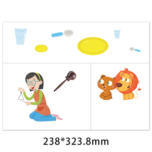 Pegatinas <span class=keywords><strong>de</strong></span> Dibujos Animados Personalizadas <span class=keywords><strong>para</strong></span> Niños, No Tóxicas y Seguras <span class=keywords><strong>para</strong></span> la Habitación del Bebé y el Parque Infantil, Pegatinas 3D - Product Image 2