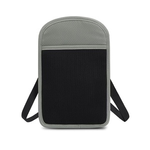 Porte-passeport personnalisé anti-RFID, sac de voyage pour argent et cartes, sacoche de protection pour documents à suspendre au cou - Product Image 2
