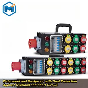 กล่องจ่ายไฟฟ้าสำหรับอุปกรณ์ดีเจบนเวทีแบบใหม่ กล่องจ่ายไฟ - Product Image 4