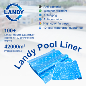 Liner de <span class=keywords><strong>piscine</strong></span> en <span class=keywords><strong>membrane</strong></span> PVC de 1,5 mm <span class=keywords><strong>d</strong></span>'épaisseur, résistant aux UV, imperméable, <span class=keywords><strong>pour</strong></span> piscines hors sol - Product Image 2