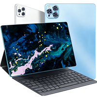 Tablet PC Android 12 untuk Anak, 10.1 Inci, 12GB RAM, 512GB Memori, MTK Octa-Core, 5G WiFi, Dual SIM, Keyboard Pen, Layar IPS, untuk Gaming, Edukasi, dan Bisnis