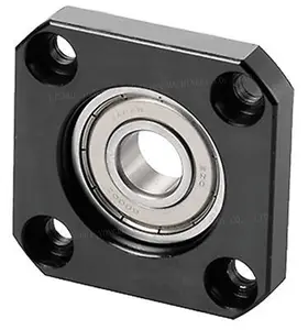 FF Bearing housing unit for trapezoidal and Ballscrew spindle drives for the fixed or supported side