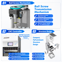 Mesin Tekan Plat CNC Listrik Presisi Tinggi Seri 71T 1250mm dan Model Mini 3T 200mm Tersedia