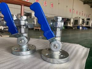 Jauge de niveau tubulaire à commande manuelle OEM Jauge de plaque de verre liquide avec structure - Product Image 3