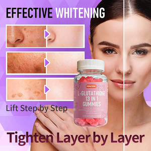 OEM L-Glutathion Gummibärchen Hautaufhellung Antioxidans Meereskollagen Vitamin C Private Label Nahrungsergänzungsmittel Halal-Zertifiziert - Product Image 2