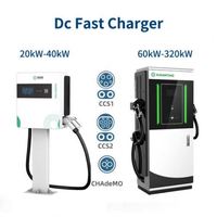 XUDIANTONG Station de recharge rapide DC pour véhicules électriques 240kW-320kW, Boost 300A, double connecteur, pour usage public, flotte et commercial