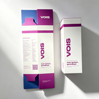 Boîte en carton personnalisée de haute qualité avec bande détachable pour emballage cosmétique