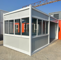 Magasin de vente en plein air facile à assembler Dépanneur 20 pieds 30 pieds 40 pieds Maison préfabriquée en conteneur en acier