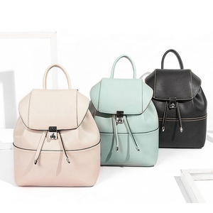 ZB003 2023 Wholesale Hot Selling Fancy Fashion Waterproof Pu Leather Girls <strong>Satchel</strong> Drawstring <strong>Backpack</strong> Bag Brand Names <strong>Backpack</strong> - Product Image 1
