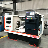 Tour CNC horizontal SMTCL CAK6150 léger à double broche automatique/manuel à banc plat Fanuc haute productivité d'occasion à bas prix