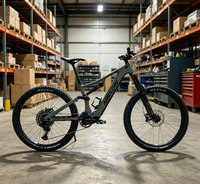 Vélo de montagne électrique léger Amflow PR Carbon E-MTB Avinox M2S, batterie lithium-ion 800Wh, directement de l'usine, moto tout-terrain électrique