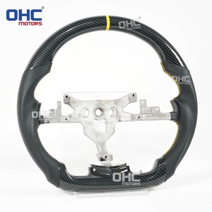 Disponibile negli USA: Volante in Fibra di Carbonio Hydro-Dip per Chevrolet <span class=keywords><strong>Corvette</strong></span> C6 Z06 Zr1 2006-2011, Cuciture Nere/Blu/Gialle/Rosse - Product Image 4