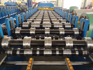 เครื่องขึ้นรูปแผ่นหลังคา <span class=keywords><strong>AG</strong></span> เครื่องรีดขึ้นรูปสำหรับแผ่นหลังคาโลหะ สายการผลิตอัตโนมัติ - Product Image 4