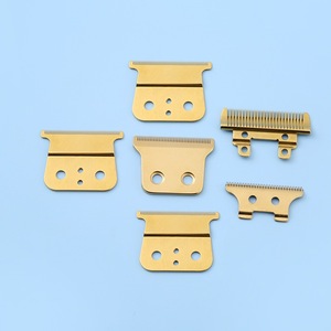 ใบมีดตัดผมสแตนเลสเคลือบ PVD ชุบทอง สำหรับเครื่องตัดแต่งขนและปัตตาเลี่ยน - Product Image 2