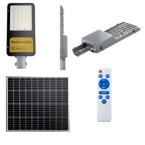 ไฟถนนโซลาร์เซลล์ LED กันน้ำ IP66 กำลังไฟ 200W 300W 400W 500W 600W สำหรับภายนอกอาคาร สวน ถนน ตัวเรือนอะลูมิเนียม พร้อมรีโมทคอนโทรล แบตเตอรี่ในตัว มาตรฐาน ROHS - Product Image 6