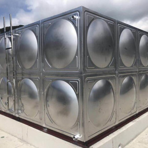 Réservoir d'eau en acier inoxydable personnalisé en usine, réservoir de qualité alimentaire pour le stockage d'eau - Product Image 1