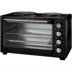 Tostadora eléctrica pequeña para el hogar, horno eléctrico para hornear pasteles, <span class=keywords><strong>pizza</strong></span>, uso de cocina, 38L, gran oferta - Product Image 1