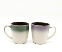 Meilleures ventes de tasses en céramique de 15oz Vaisselle populaire avec glaçure réactive en vente pour le marché domestique