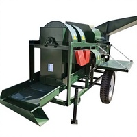 Machine à battre les céréales multifonctionnelle, équipement de battage multi-cultures pour blé, maïs et riz pour la récolte agricole