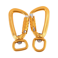 Chaîne de chien en aluminium Laisses pour animaux de compagnie Crochet rapide à ressort pivotant Mousqueton à verrouillage automatique Mousqueton pivotant 25mm Pet Yacht Boat Hardware