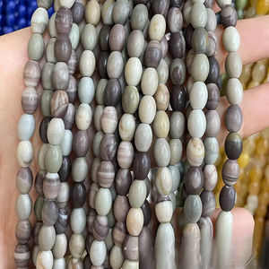 Mode 4*6mm perles de pierre naturelle créativité bijoux à bricoler soi-même Bracelet bracelets de cheville collier taille chaîne accessoires en gros - Product Image 3