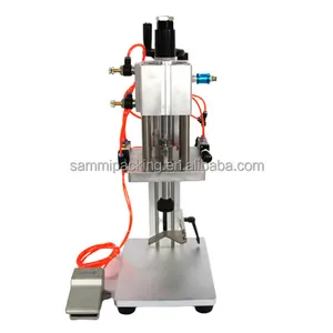 Semi-automatic Perfume Pump Screw Crimping Machine Aluminum Lid Perfume Bottle Manual Crimping Machine For 15mm 17mm 20mm 22mm