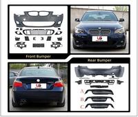 Nouveau kit carrosserie E60 pour mise à niveau E60 vers pare-chocs avant/arrière M-Tech et ensemble de jupes latérales Série 5 2004-2010