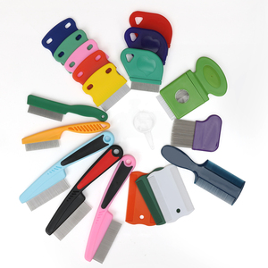 Pettine in Acciaio Inox a Denti Fini per Toelettatura Animali Domestici, Strumento per Rimozione Pulci, Zecche e Insetti per Cani e Gatti - Product Image 1