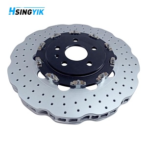Disque de frein à rotor à deux pièces Hsingyik Wave Front pour <span class=keywords><strong>Audi</strong></span> A3 <span class=keywords><strong>RS3</strong></span> 8V0615301Q 369X34MM - Product Image 5