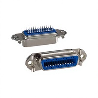Connecteur mâle Centronics CN24 à 24 broches 57151-9, port parallèle IEEE1284, type à souder, connecteur d'imprimante avec oreilles de montage