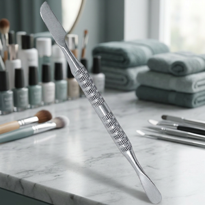 Pousse-cuticules double face réutilisable en acier inoxydable – Outil de manucure et de soin des cuticules double usage de haute qualité - Product Image 5