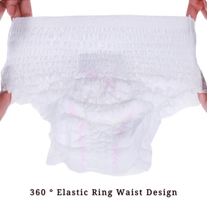 Serviettes hygiéniques menstruelles pour femmes et culottes de règles super absorbantes en coton pour la nuit - Product Image 6