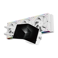 Écran LCD incurvé AMOLED 2K 60Hz Thermalright Levita Vision 360 ARGB 6,67 pouces avec prise en charge de la rotation à 3000 tr/min et tête de refroidissement magnétique DIY pour vidéo