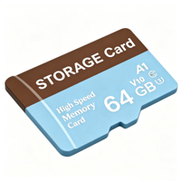Cartes mémoire TF OEM 8 Go/32 Go/64 Go/128 Go, plastique bleu/noir, U1/A1/CLASS10/U3, pour téléphones portables, appareils photo, équipements de surveillance, caméras embarquées