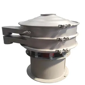 DZJX facori langsung otomatis saringan ultrasonik bubuk jagung bergetar layar ayak tepung mesin penyaring untuk bedak Talcum
